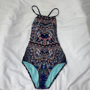 Laundry by Shelli Segal Kaleidoscope One-Piece